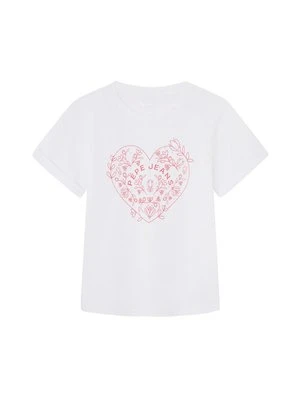 T-shirt z nadrukiem Pepe Jeans