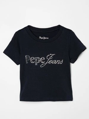 T-shirt z nadrukiem Pepe Jeans