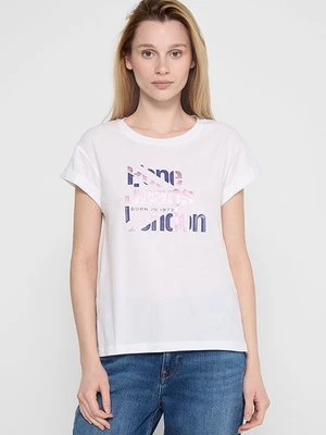 T-shirt z nadrukiem Pepe Jeans