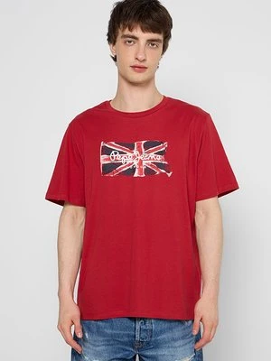 T-shirt z nadrukiem Pepe Jeans