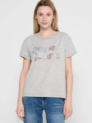 T-shirt z nadrukiem Pepe Jeans