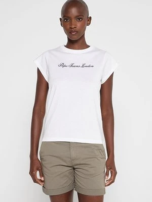 T-shirt z nadrukiem Pepe Jeans