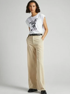 T-shirt z nadrukiem Pepe Jeans
