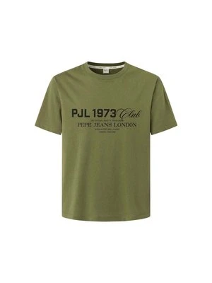 T-shirt z nadrukiem Pepe Jeans