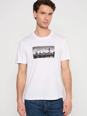 T-shirt z nadrukiem Pepe Jeans