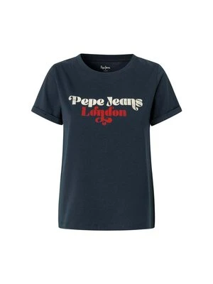 T-shirt z nadrukiem Pepe Jeans