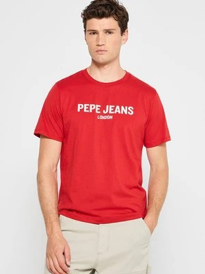 T-shirt z nadrukiem Pepe Jeans