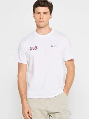 T-shirt z nadrukiem Pepe Jeans