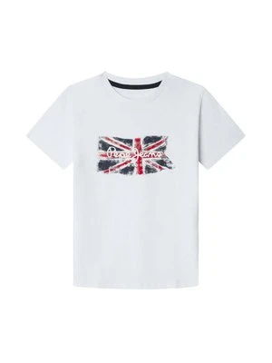 T-shirt z nadrukiem Pepe Jeans