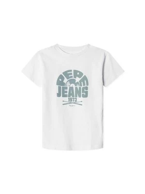 T-shirt z nadrukiem Pepe Jeans