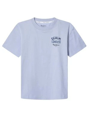 T-shirt z nadrukiem Pepe Jeans