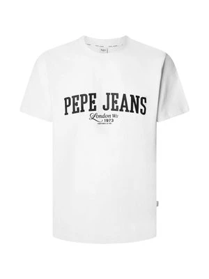 T-shirt z nadrukiem Pepe Jeans