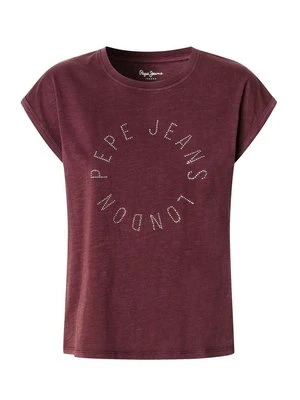 T-shirt z nadrukiem Pepe Jeans