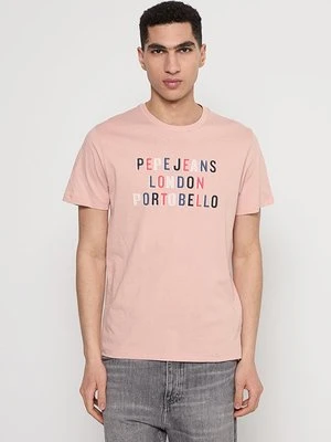 T-shirt z nadrukiem Pepe Jeans