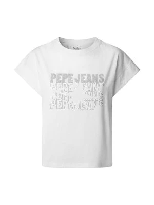 T-shirt z nadrukiem Pepe Jeans
