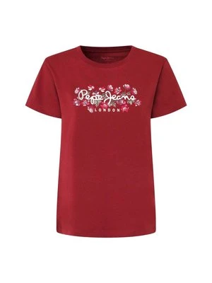 T-shirt z nadrukiem Pepe Jeans