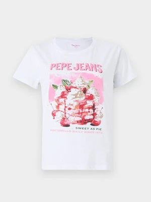T-shirt z nadrukiem Pepe Jeans