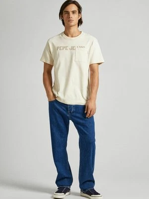 T-shirt z nadrukiem Pepe Jeans