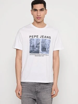 T-shirt z nadrukiem Pepe Jeans