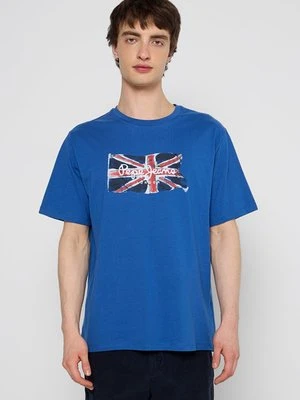 T-shirt z nadrukiem Pepe Jeans