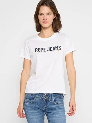 T-shirt z nadrukiem Pepe Jeans