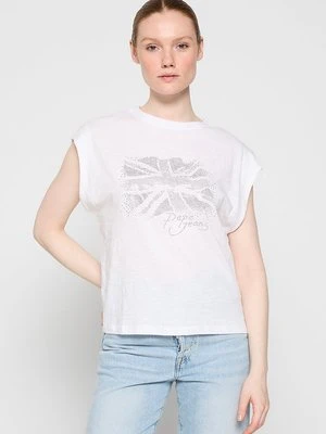 T-shirt z nadrukiem Pepe Jeans