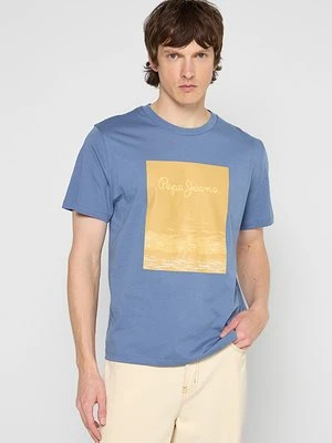 T-shirt z nadrukiem Pepe Jeans