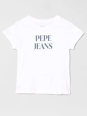 T-shirt z nadrukiem Pepe Jeans
