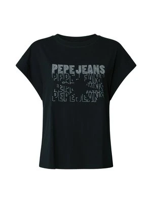 T-shirt z nadrukiem Pepe Jeans