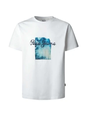 T-shirt z nadrukiem Pepe Jeans