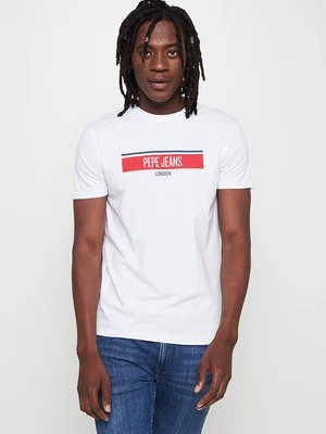 T-shirt z nadrukiem Pepe Jeans