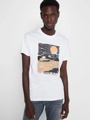 T-shirt z nadrukiem Pepe Jeans