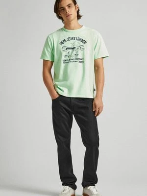 T-shirt z nadrukiem Pepe Jeans