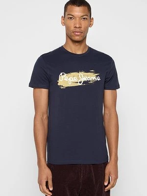 T-shirt z nadrukiem Pepe Jeans