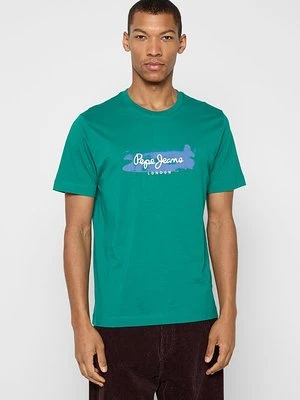 T-shirt z nadrukiem Pepe Jeans
