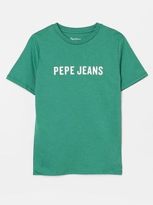 T-shirt z nadrukiem Pepe Jeans