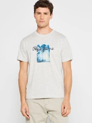 T-shirt z nadrukiem Pepe Jeans