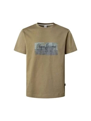 T-shirt z nadrukiem Pepe Jeans
