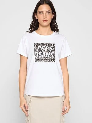 T-shirt z nadrukiem Pepe Jeans