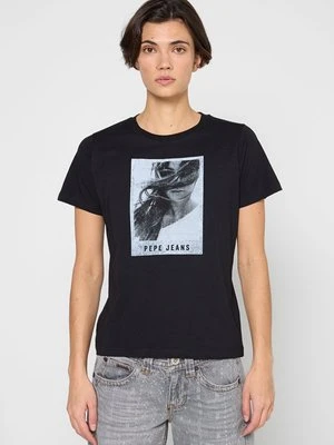 T-shirt z nadrukiem Pepe Jeans