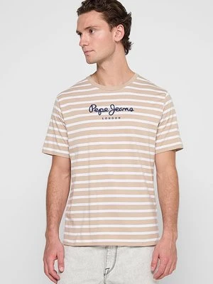 T-shirt z nadrukiem Pepe Jeans