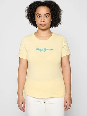 T-shirt z nadrukiem Pepe Jeans