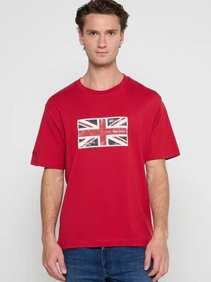 T-shirt z nadrukiem Pepe Jeans