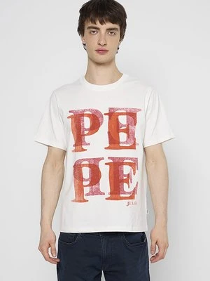 T-shirt z nadrukiem Pepe Jeans