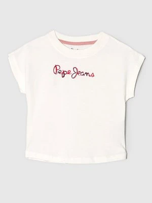 T-shirt z nadrukiem Pepe Jeans