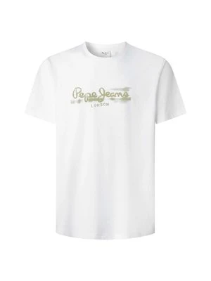 T-shirt z nadrukiem Pepe Jeans
