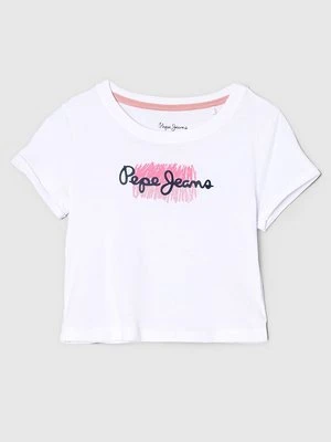 T-shirt z nadrukiem Pepe Jeans