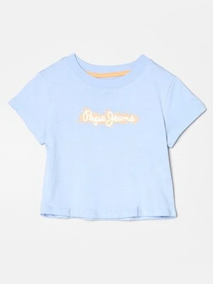 T-shirt z nadrukiem Pepe Jeans
