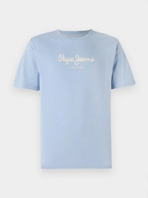 Zdjęcie produktu T-shirt z nadrukiem Pepe Jeans niebieski