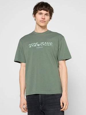 T-shirt z nadrukiem Pepe Jeans